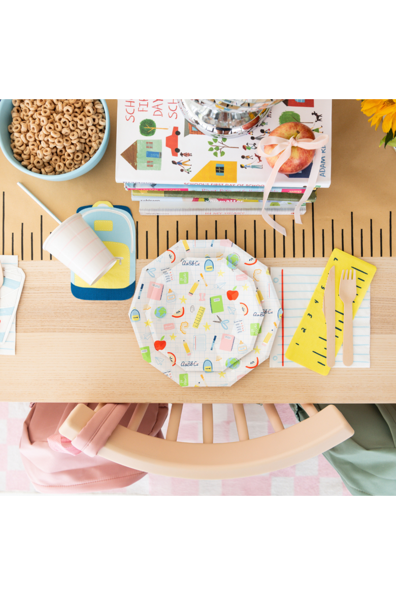 Back to School Backpack Large Napkins, Alternate, color, Assorted Pre-Pack