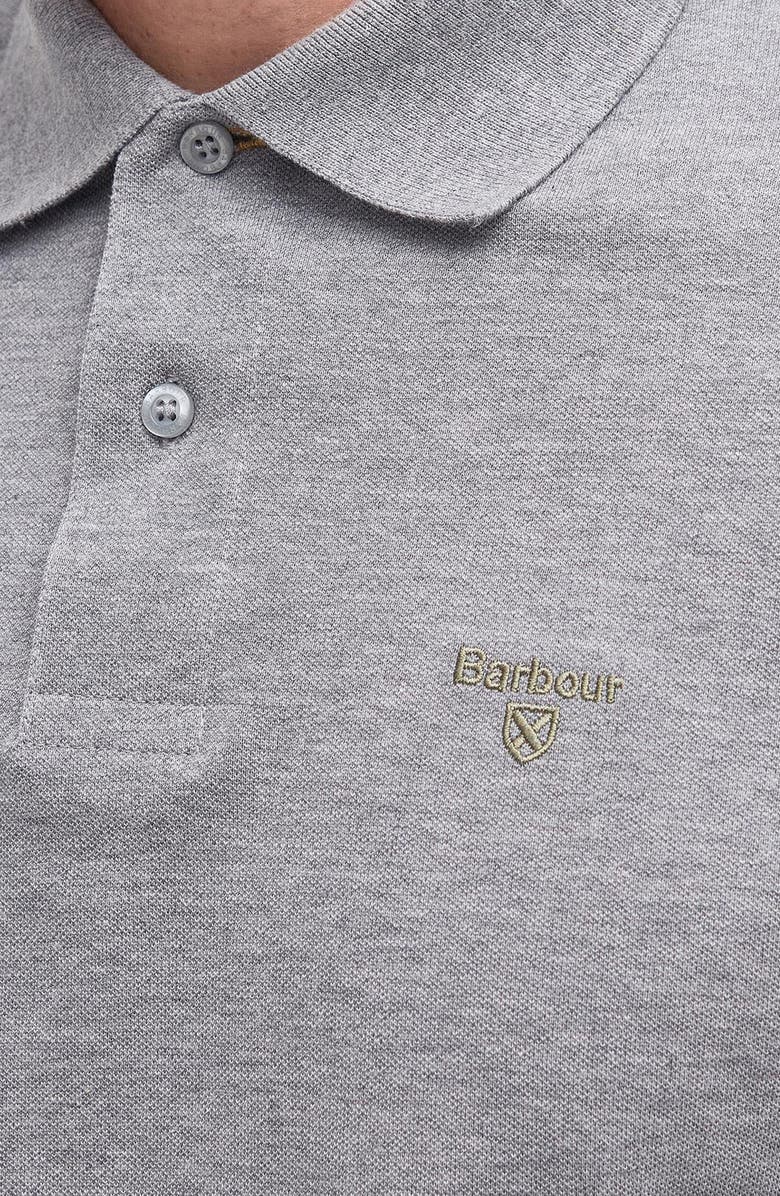 Barbour Lightweight Sports Piqué Polo, Alternate, color, Grey Marl