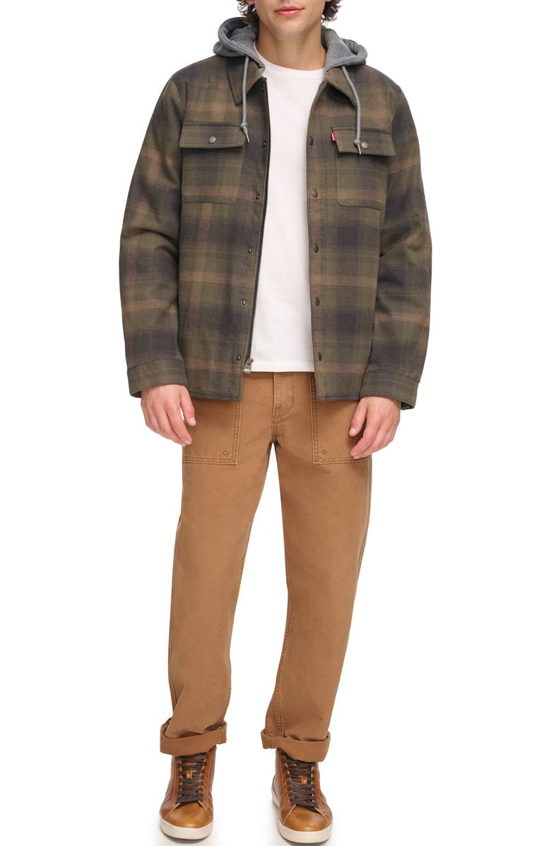 Levi's<sup>®</sup> Plaid Shacket, Alternate, color,
