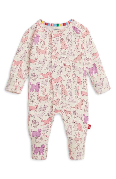 Pink It
s a Paw-Ty Convertible Footie (Baby)