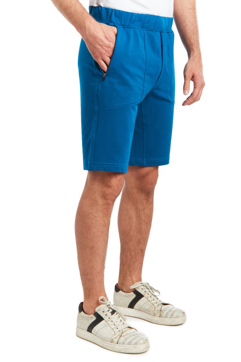 Gigi Solid Shorts, Alternate, color, MD BLUE