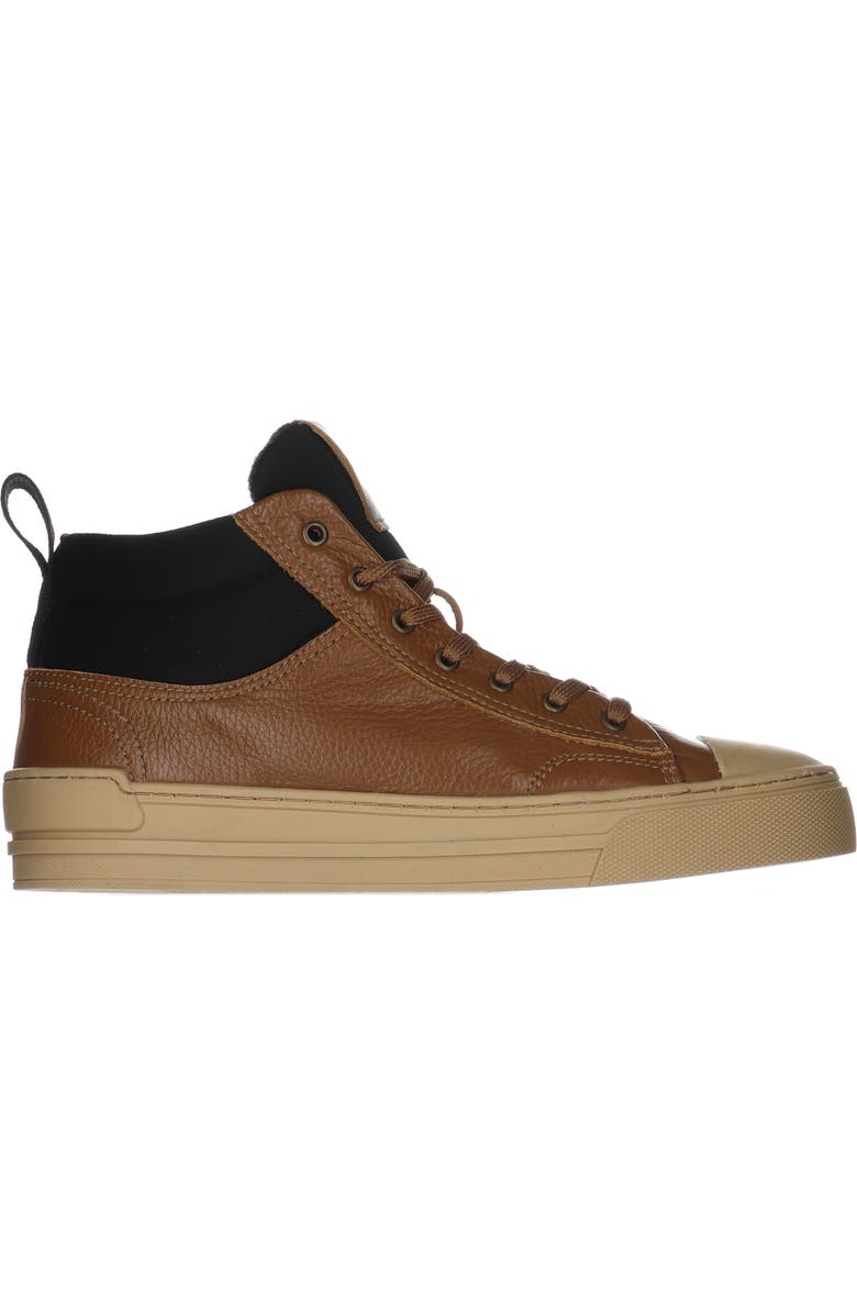 Pajar Tray Wool Lined Mid Top Sneaker, Alternate, color, Whiskey