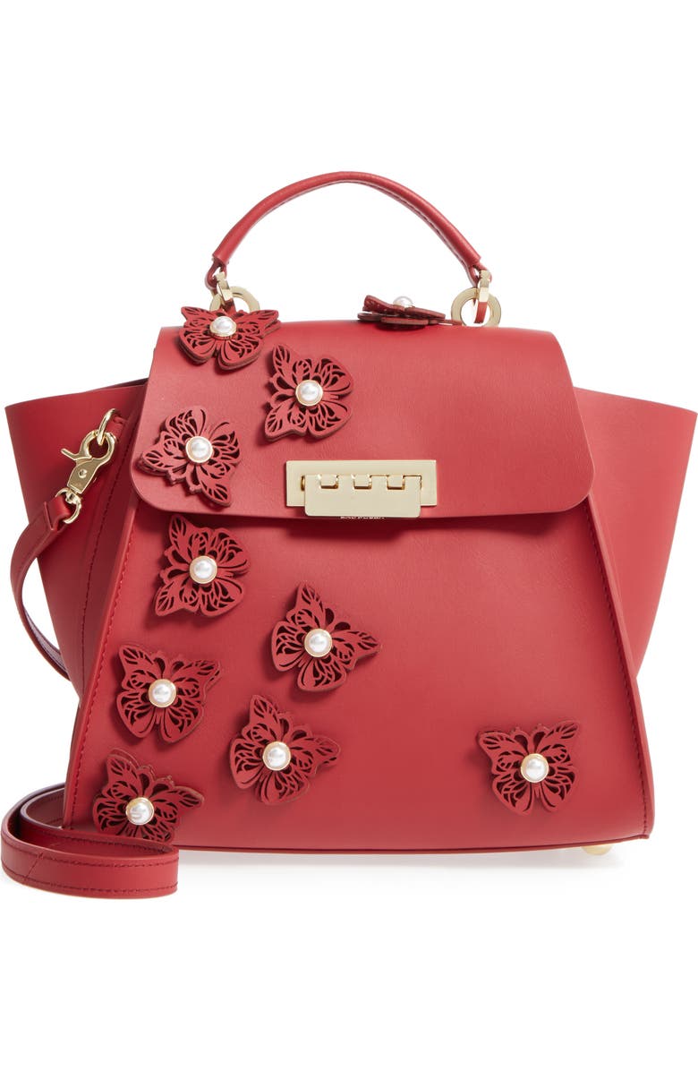 ZAC Zac Posen Eartha Iconic Convertible Leather Backpack, Alternate, color,