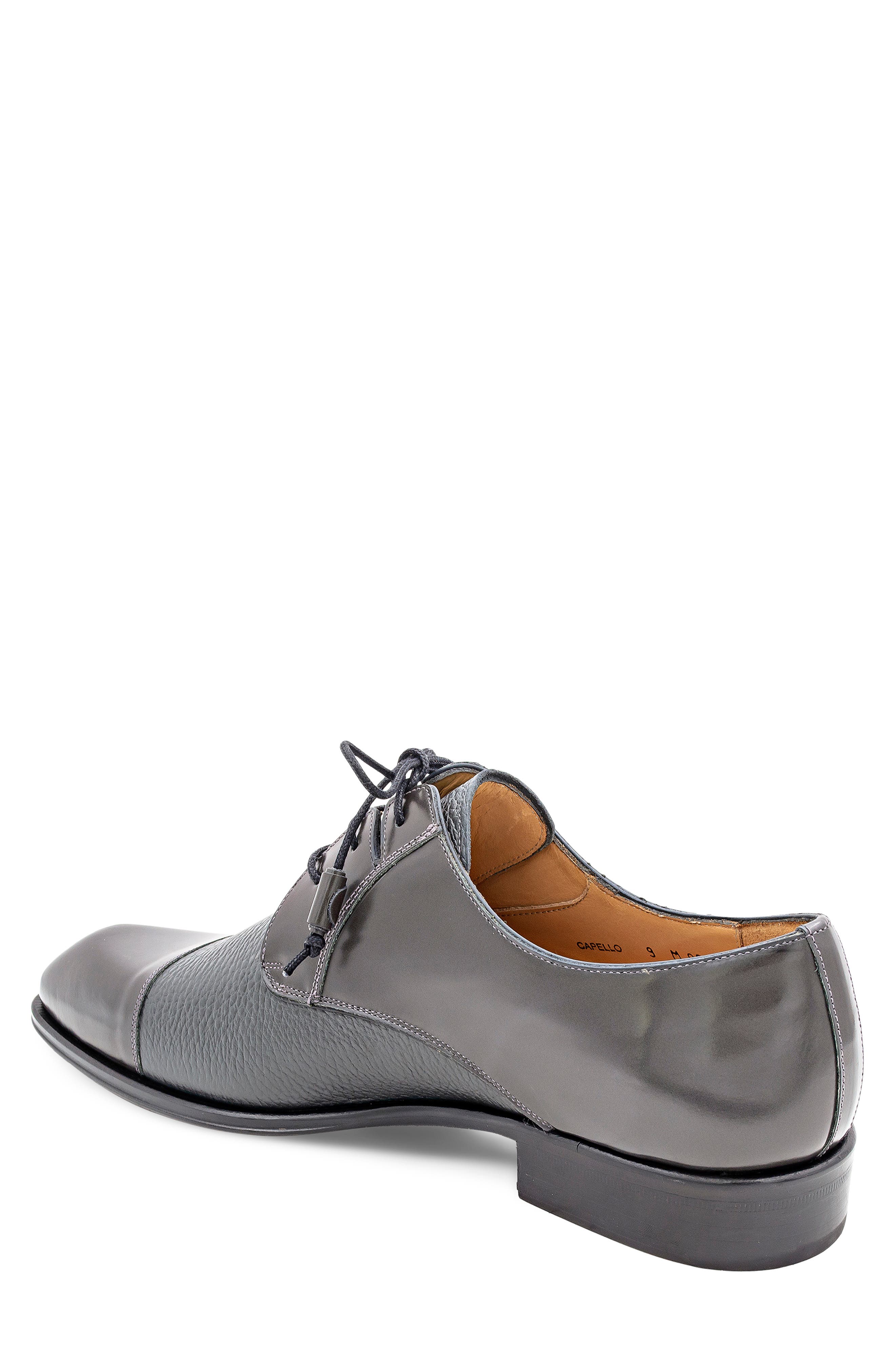 Capello Cap Toe Derby, Alternate, color, GREY