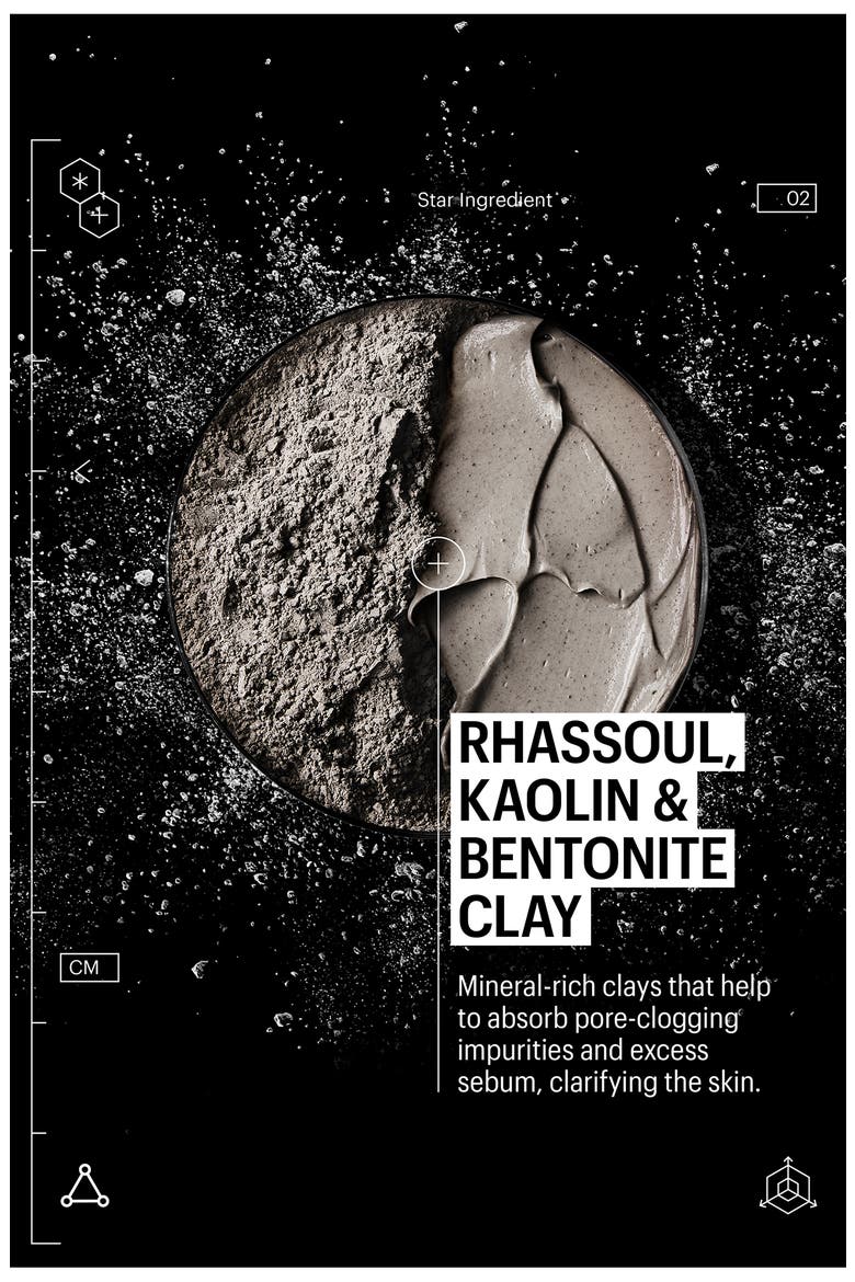 Rhassoul & BHA Antioxidants Purifying Mask, Alternate, color, NO COLOR