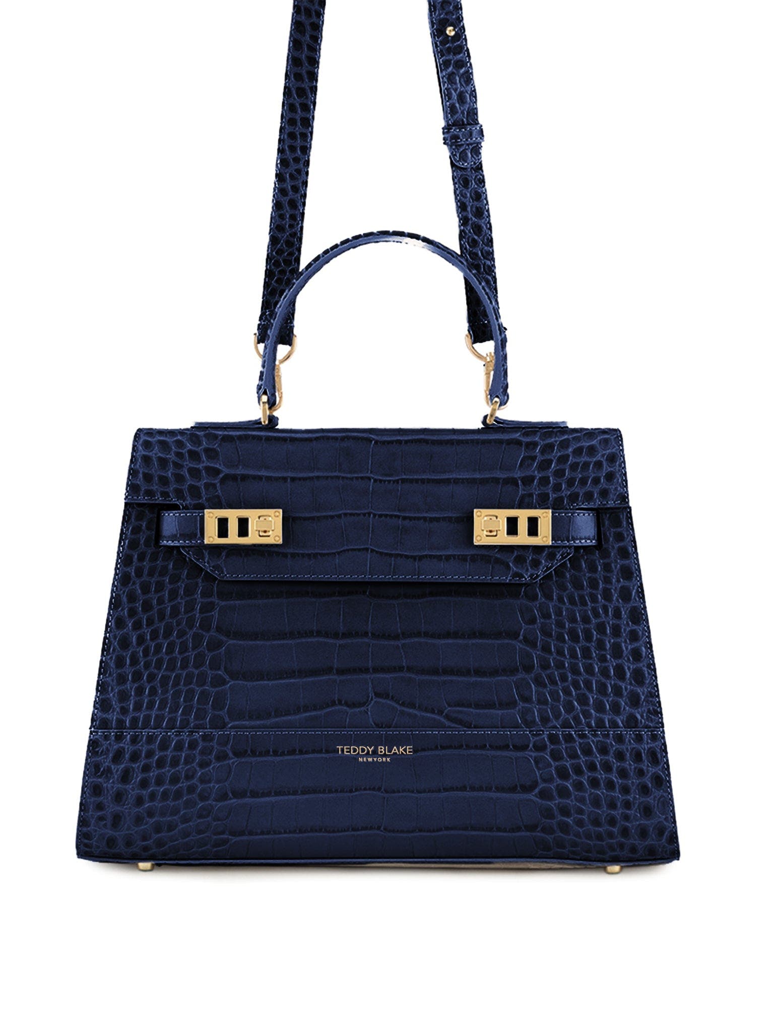 Teddy Blake Kim Croco 14", Alternate, color, Dark Blue