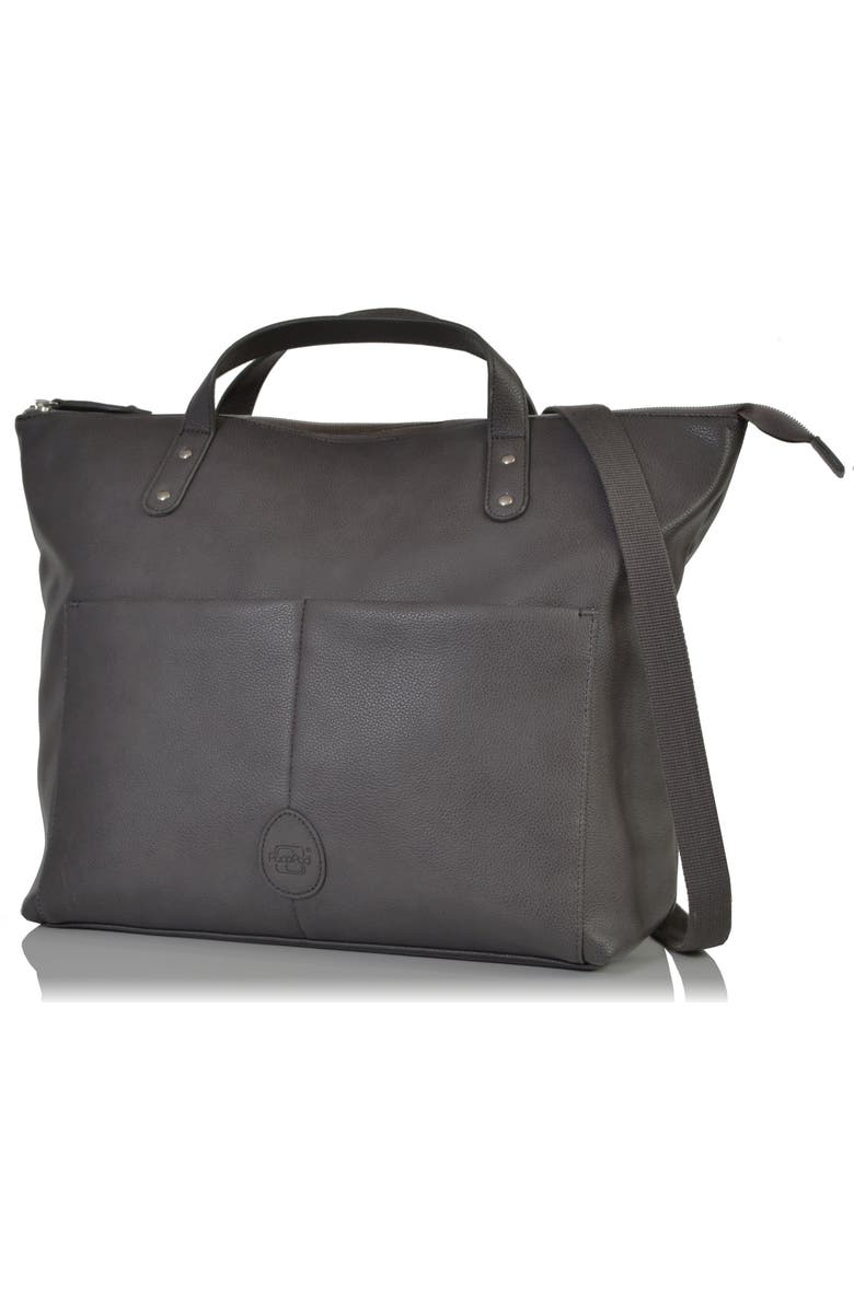 PacaPod Saunton Faux Leather Convertible Diaper Backpack, Alternate, color,