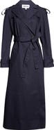PARTOW Annie Bonded Cotton Trench Coat
