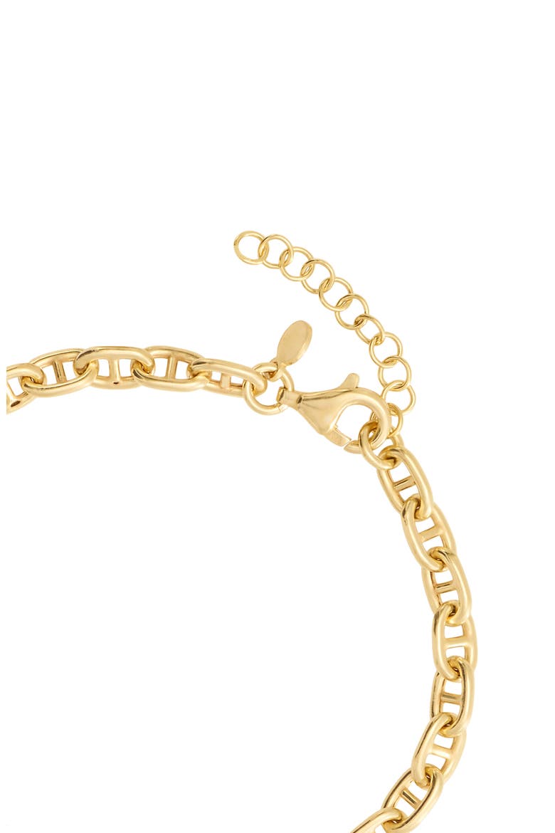 Luxe Mariner Graduated Link Bracelet, Alternate, color, GOLD