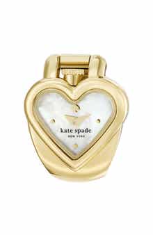 Kate Spade New York monroe heart ring watch, 21mm x 22mm