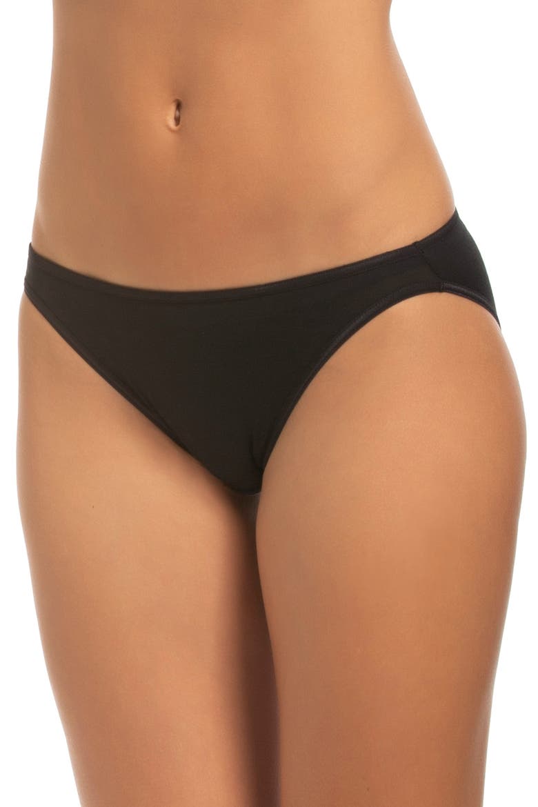 Assorted 3-Pack So Smooth Low Rise Bikinis, Main, color, BARE/ BLACK