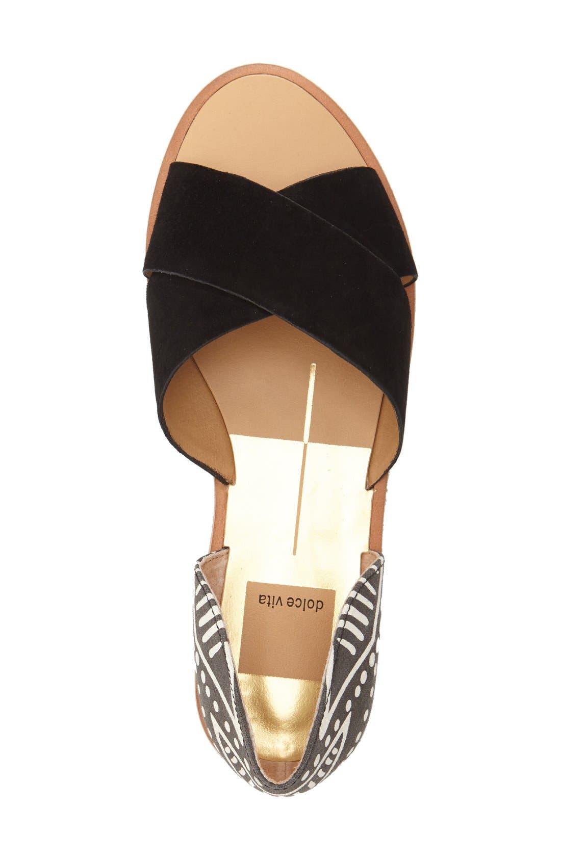 Dolce Vita 'Delila' Two Tone Sandal, Alternate, color, 