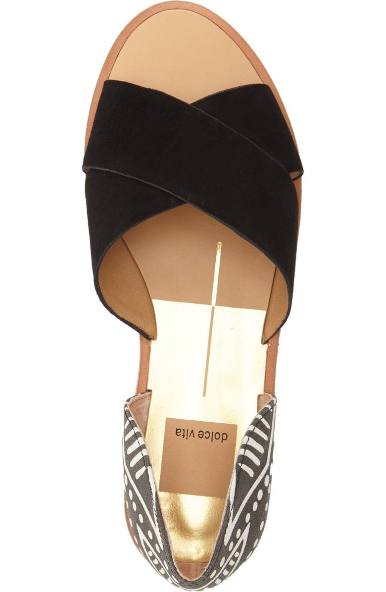 Dolce Vita 'Delila' Two Tone Sandal, Alternate, color,