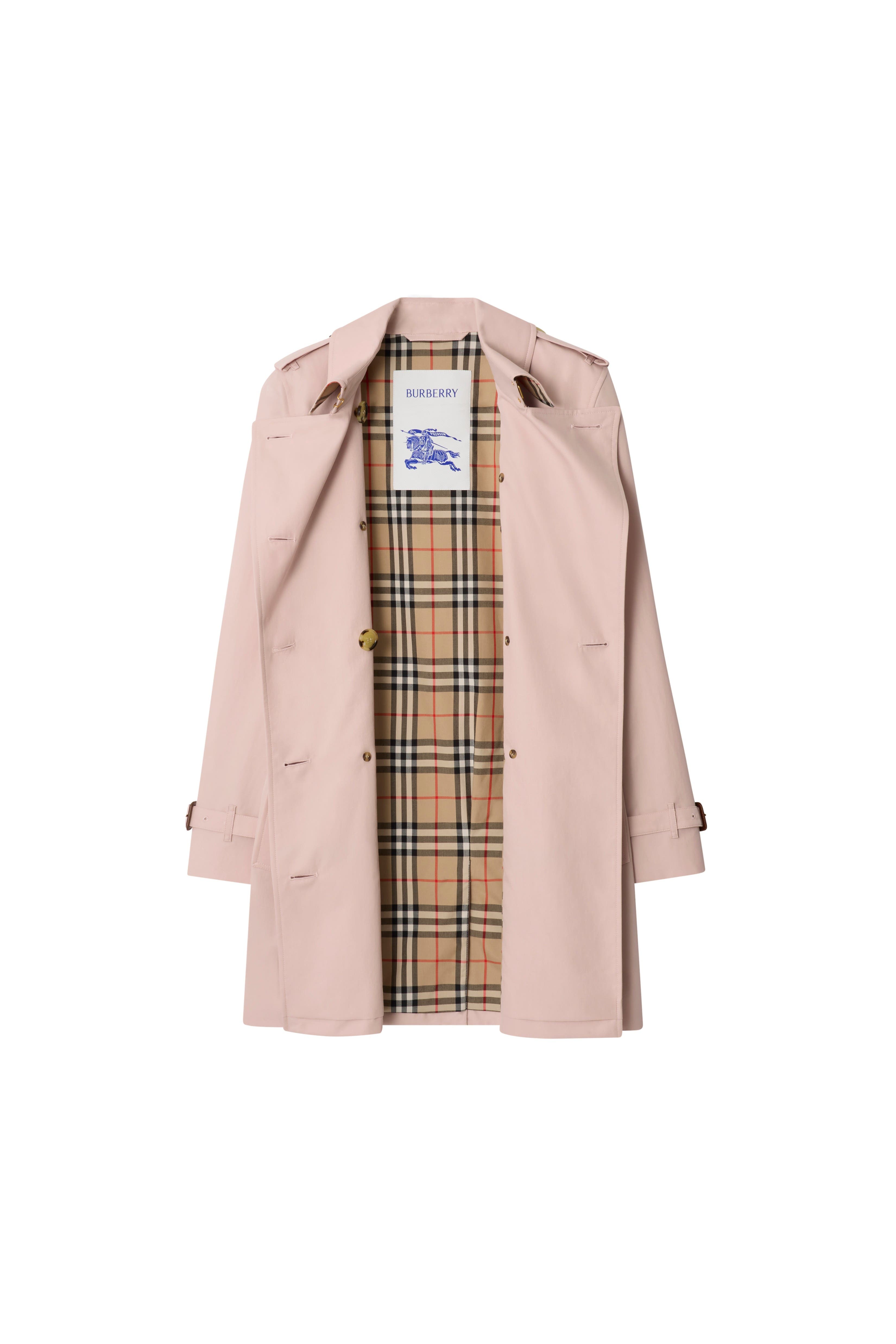 Short Tropical Gabardine Kensington Trench Coat (Women) | Nordstrom