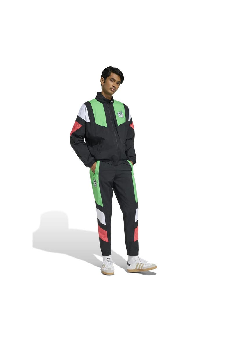 Men's adidas  Black Mexico National Team EQT Full-Zip Track Top, Alternate, color, Black