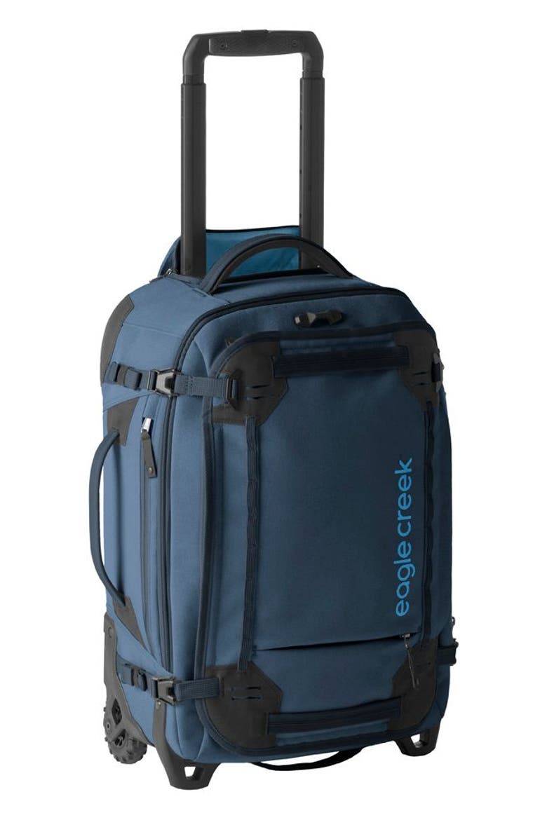 Gear Warrior XE 2 Wheeled Convertible Carry On Luggage, Main, color, Blue Jay