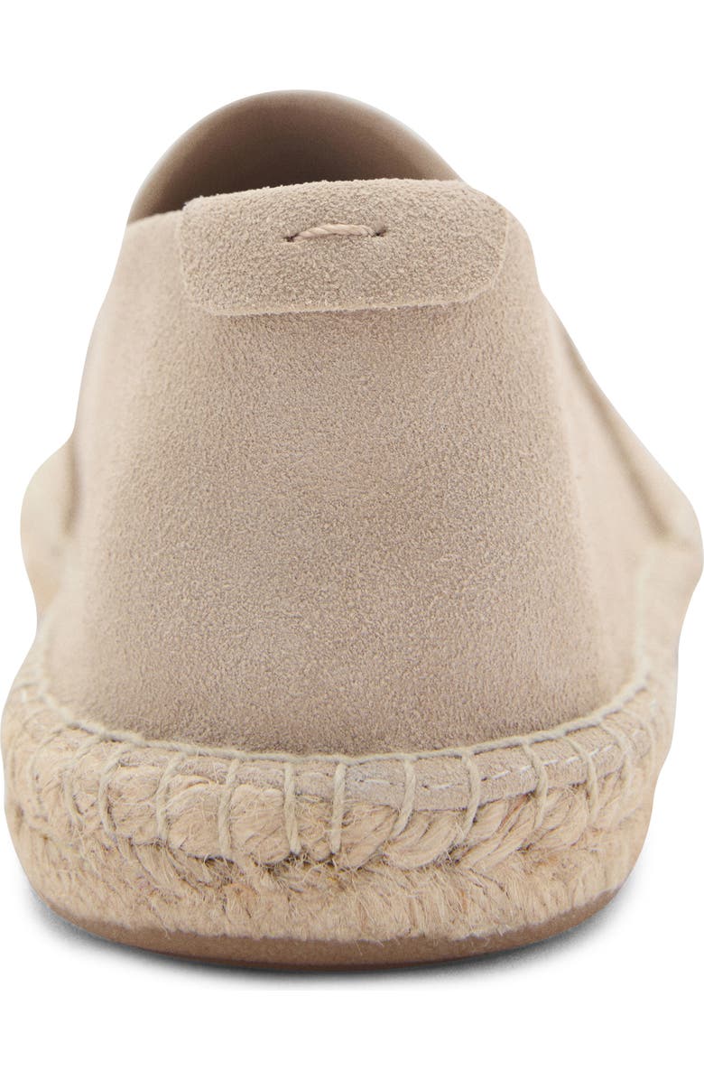 MANGO Suede Espadrille, Alternate, color, Sand