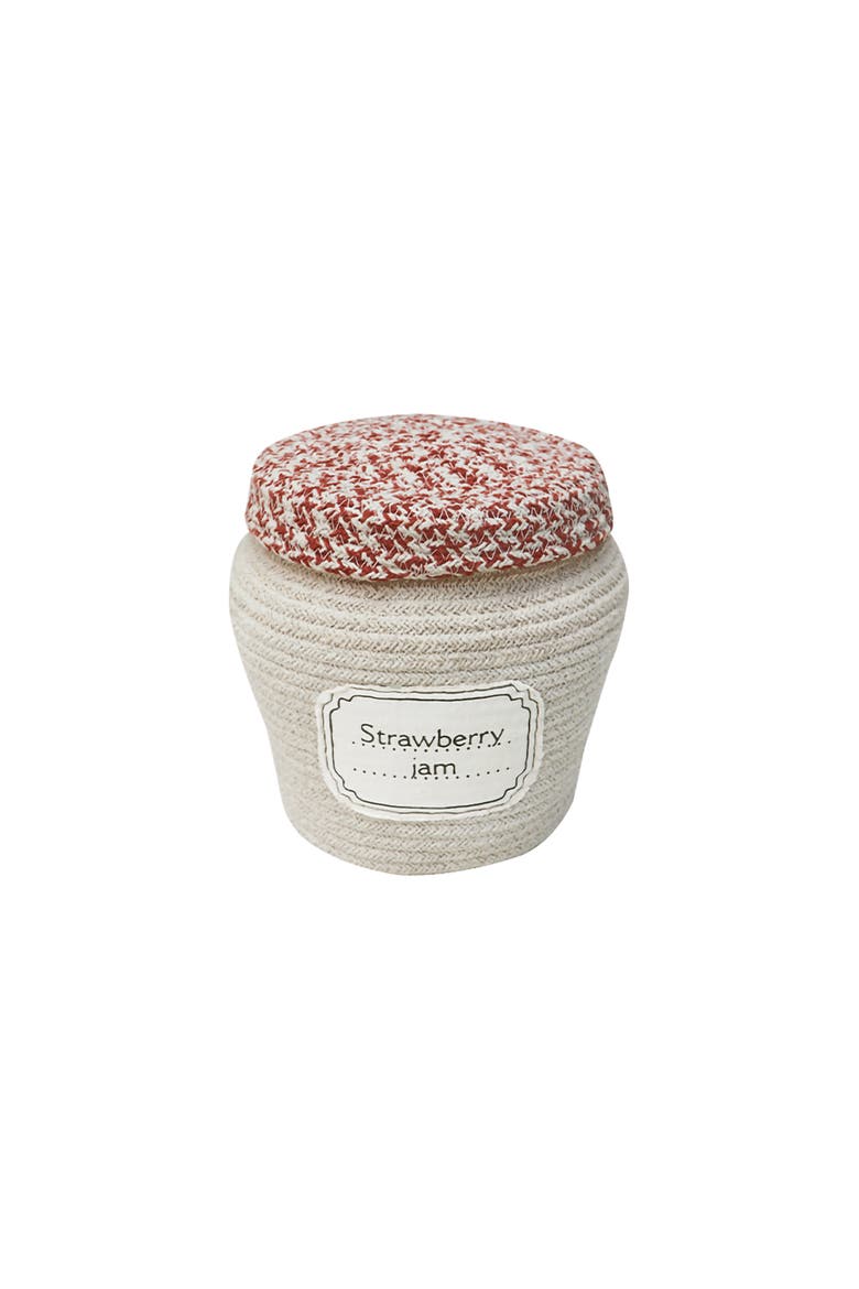 Basket Jam Jar, Main, color, Natural,  Terracotta