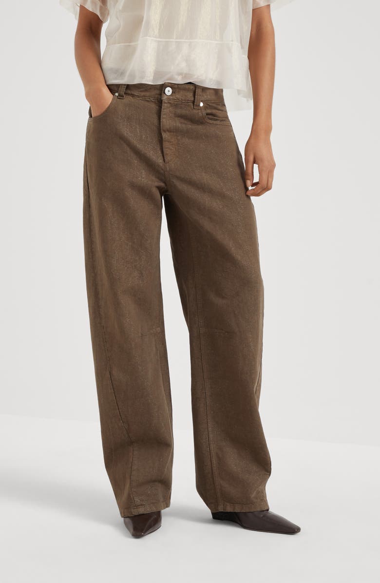 Brunello Cucinelli Loose Straight trousers, Alternate, color,