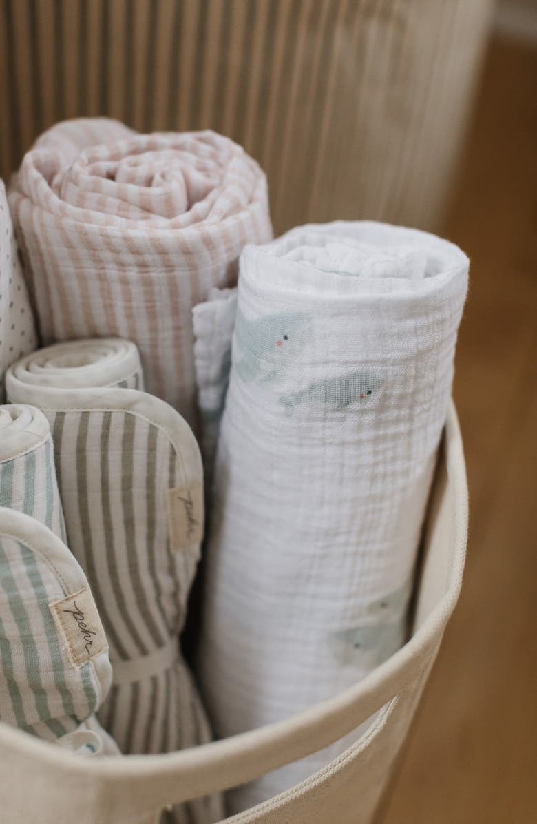 Pehr Print Organic Cotton Swaddle, Alternate, color, 