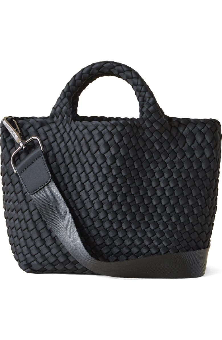 NAGHEDI St. Barths Small Tote, Main, color, Onyx