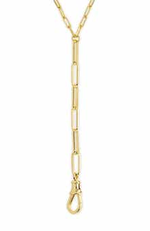 Collins Chainlink Y-Drop Necklace
