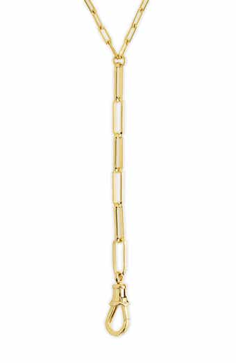 Collins Chainlink Y-Drop Necklace