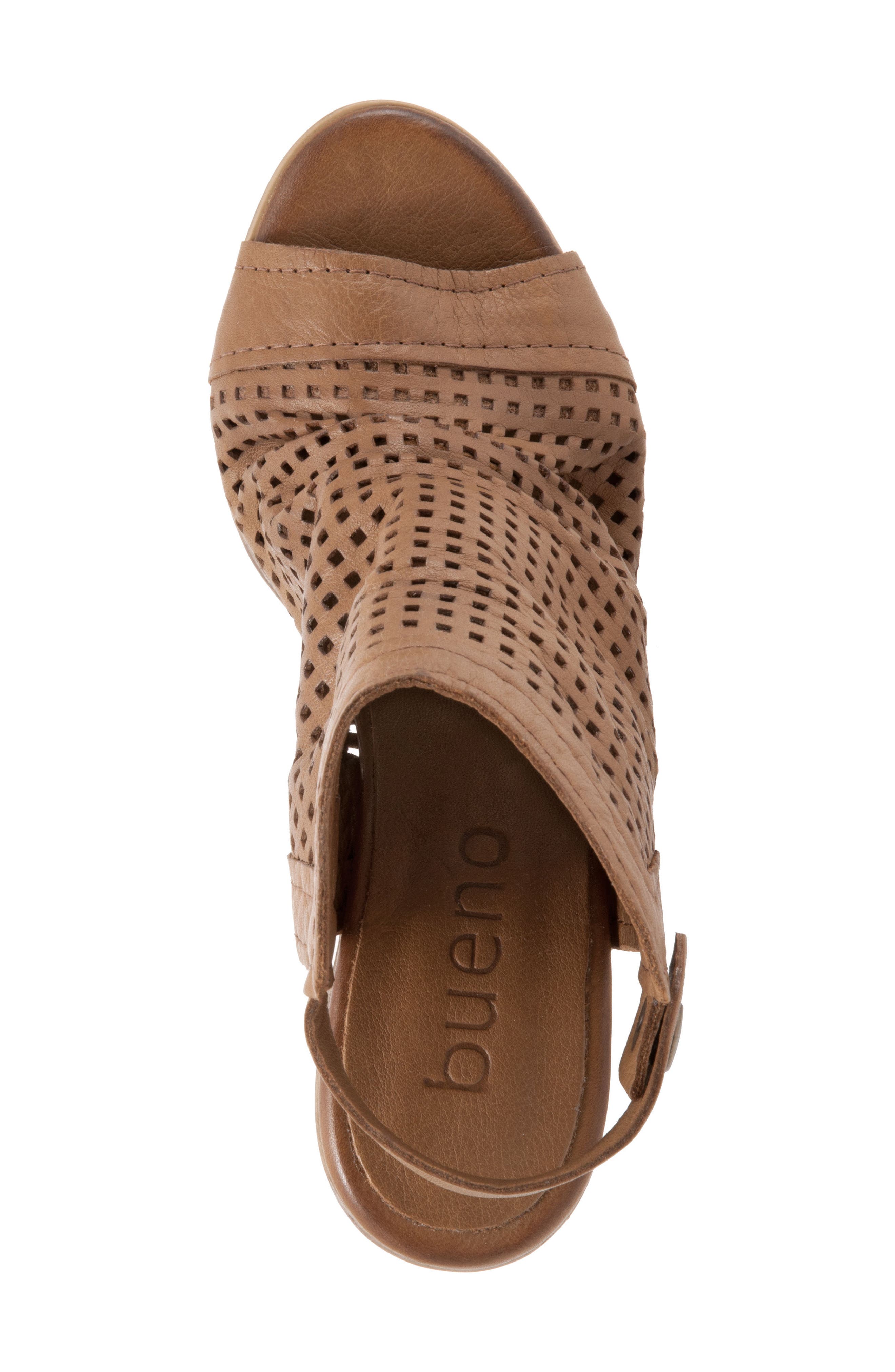 Udo Sandal, Alternate, color, BROWN LEATHER
