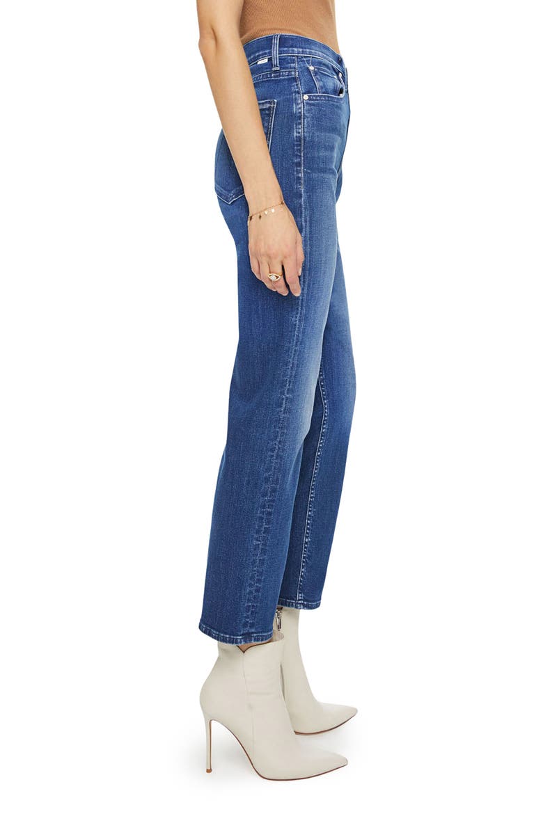 The Rider High Waist Ankle Straight Leg Jeans, Alternate, color, THIS IS BETWEEN US