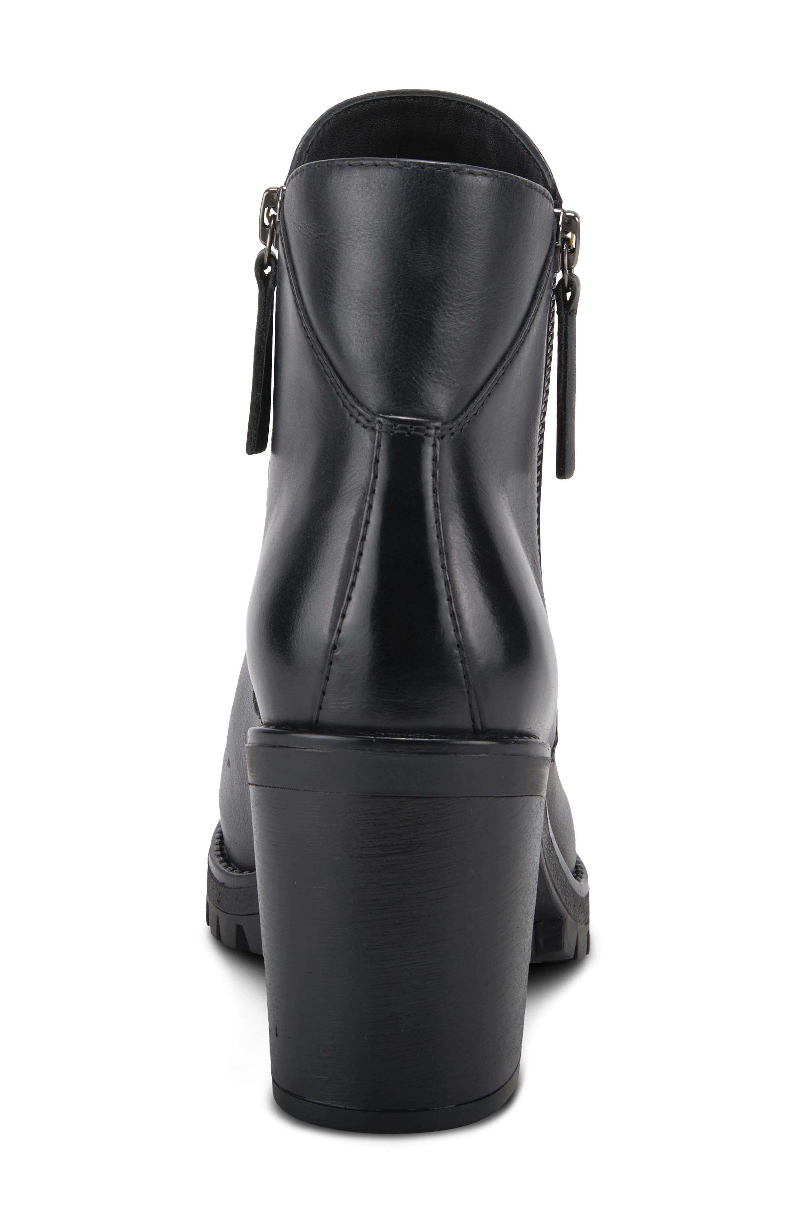 Spring Step Dealey Bootie, Alternate, color, Black Leather