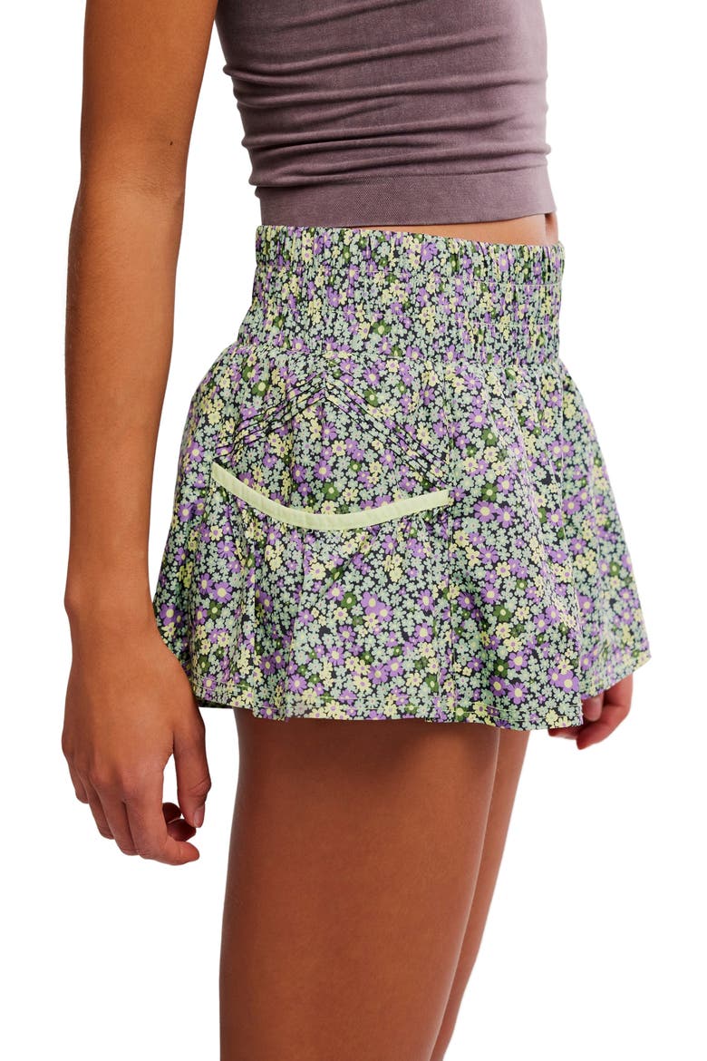 FP Movement Get Your Flirt On Shorts, Alternate, color, DITSY CIRCUS COMBO