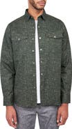 Brooklyn Brigade Dot Geo Cotton Stretch Shirt Jacket