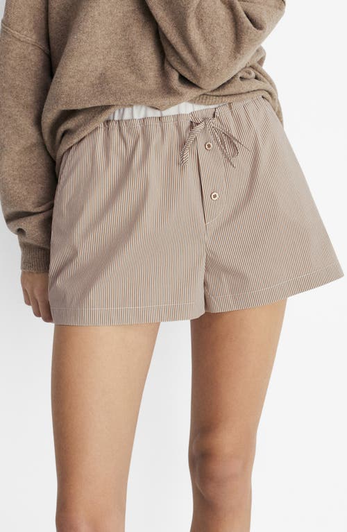 Mango Stripe Pajama Shorts