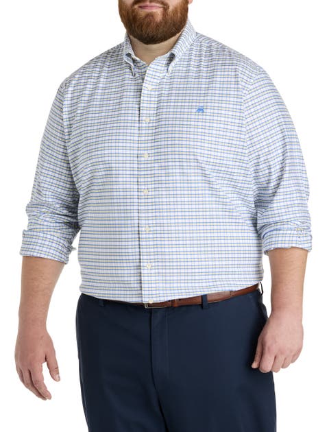 Big & Tall Non-Iron Check Sport Shirt
