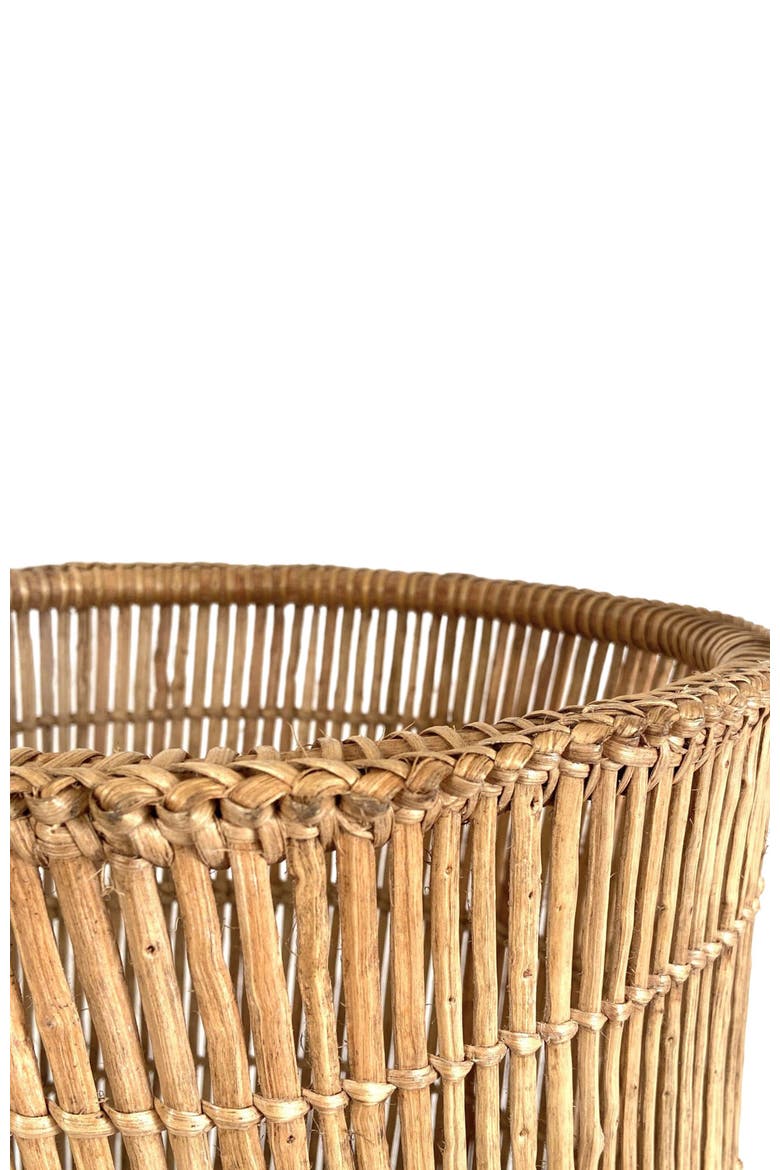 Lozi Fishtrap Basket, Alternate, color, Natural