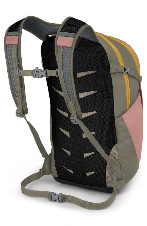 Osprey Daylite Plus Backpack In Liquify Print/kakio Pink