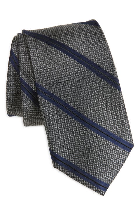 Cora Stripe Silk Tie