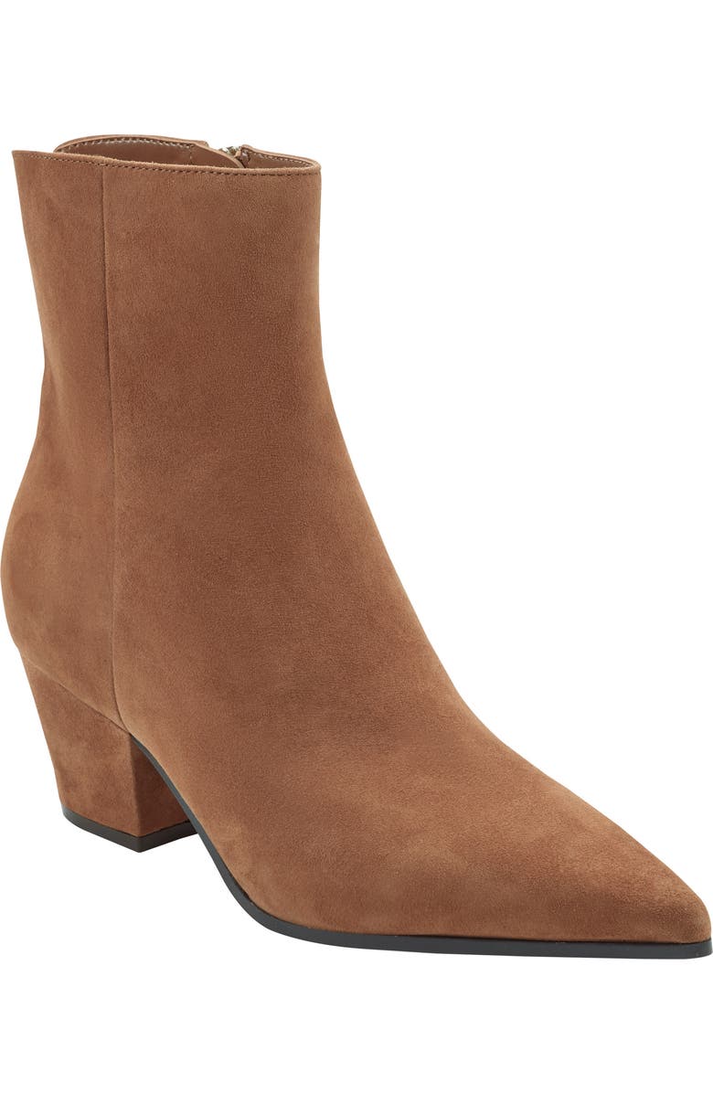 Marc Fisher LTD Mavey Pointed Toe Bootie, Main, color, Medium Natural
