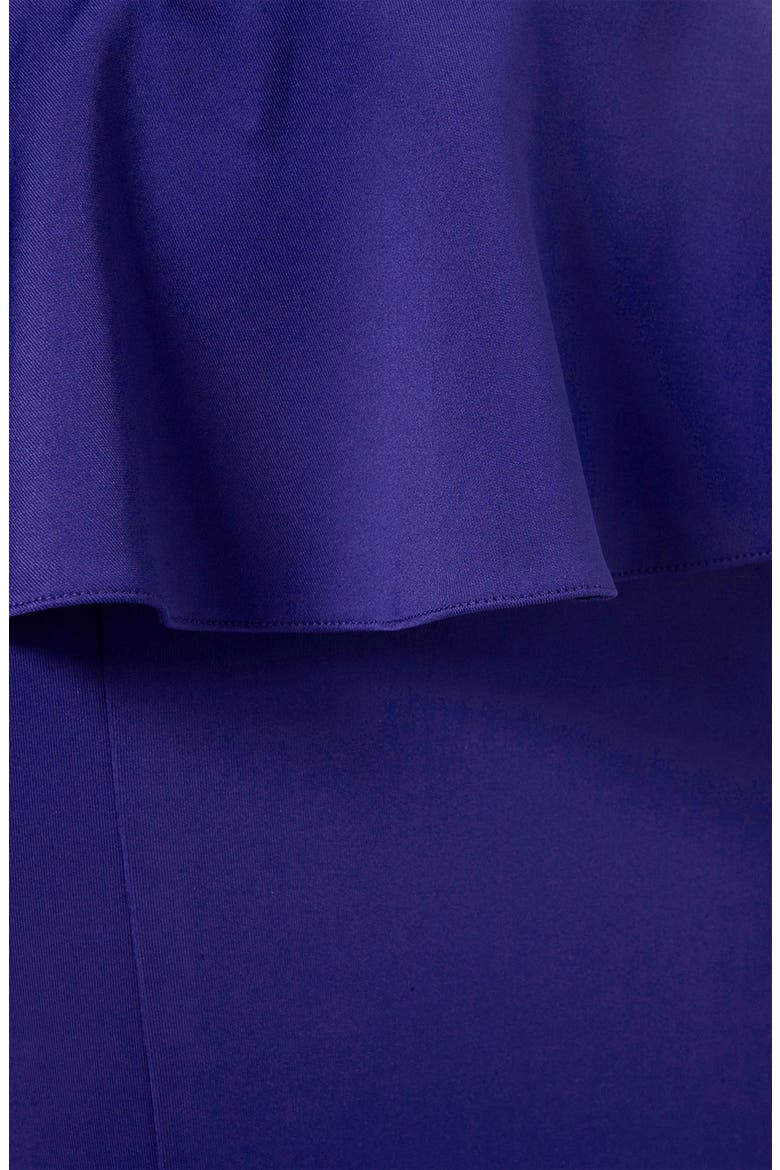 Peplum Dress, Alternate, color, BLUE