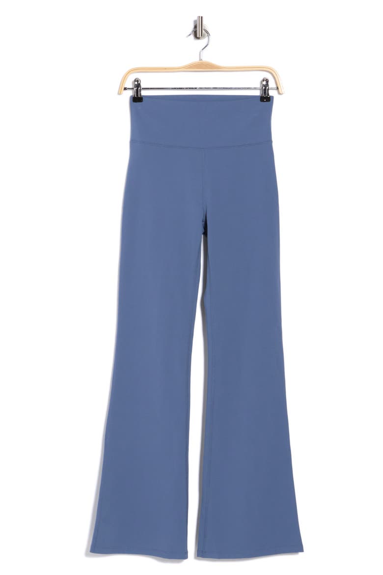 Perform High Waist Flare Leggings, Alternate, color, BLUE VINTAGE