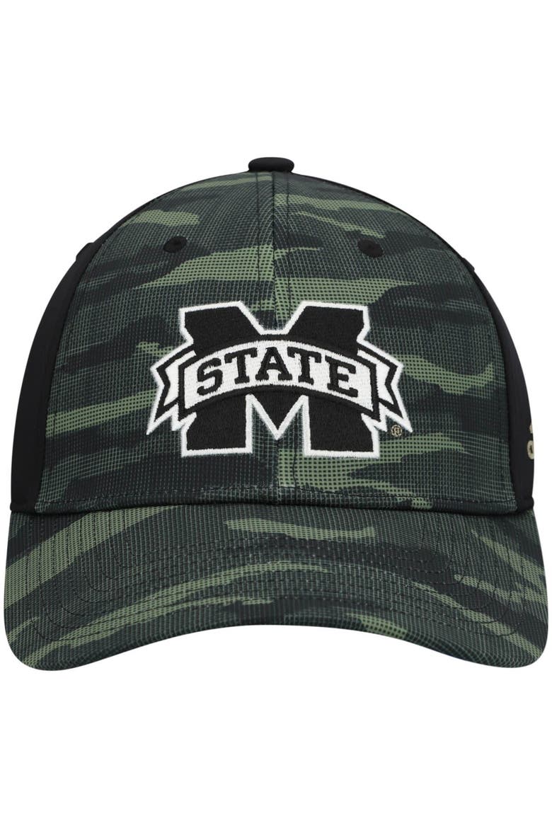 Men's adidas Camo Mississippi State Bulldogs Military Appreciation Primegreen Flex Hat, Alternate, color, Camo
