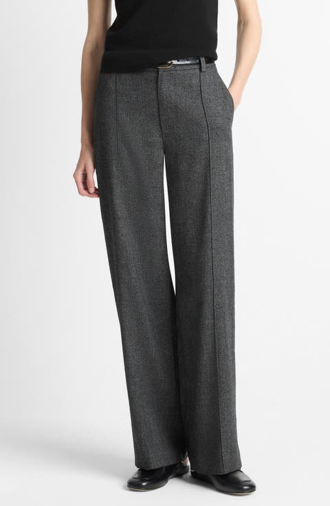 Jasp High Waist Pintuck Pleat Pants
