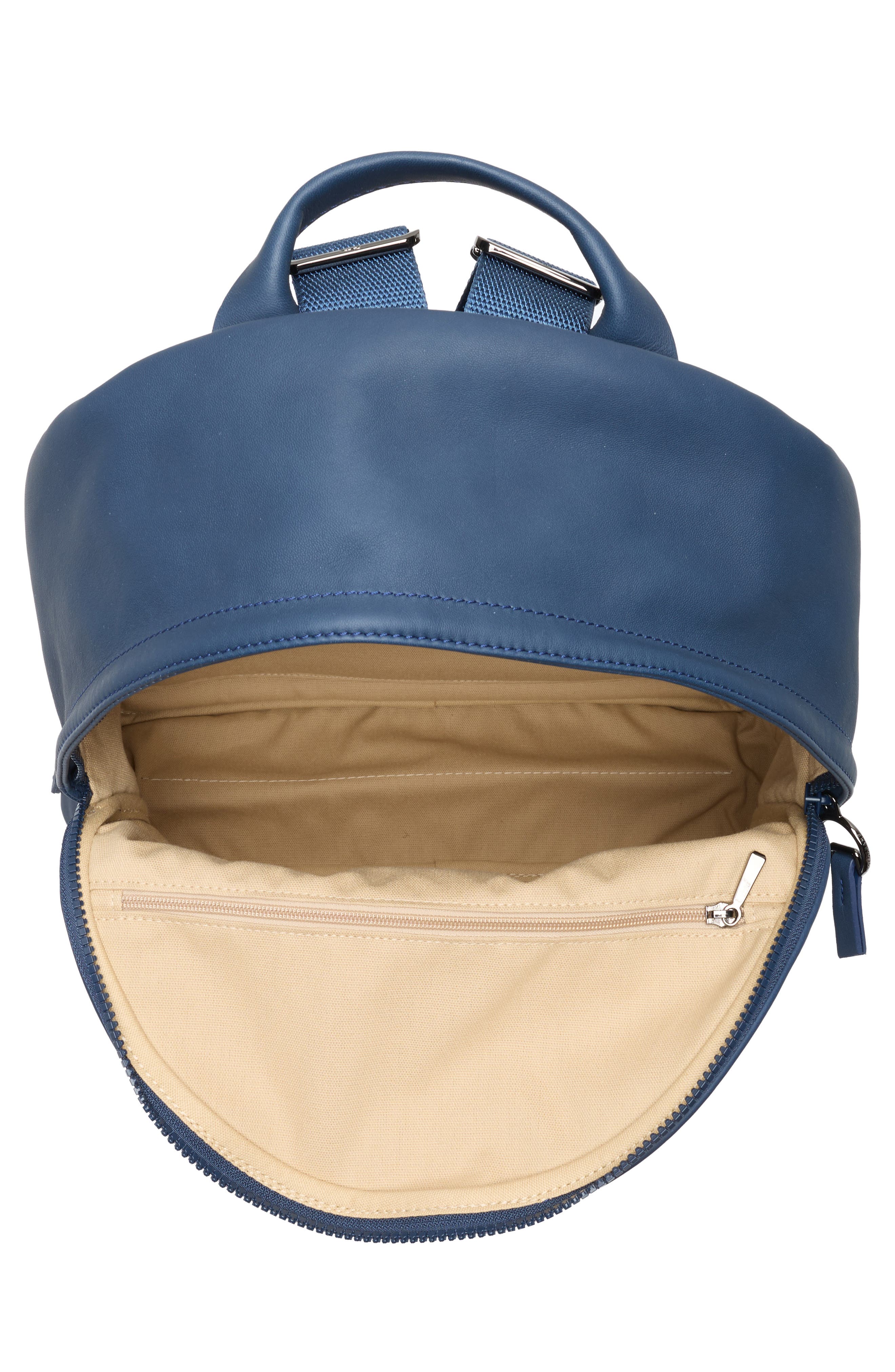 Parisis Leather Backpack, Alternate, color, BALTIK