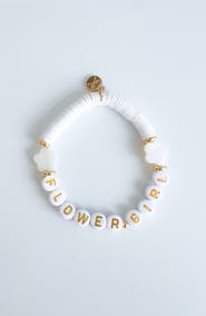 Bits & Bows Flower Girl Beaded Bracelet