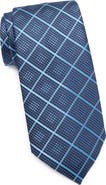Michael Kors Baine Grid Print Tie