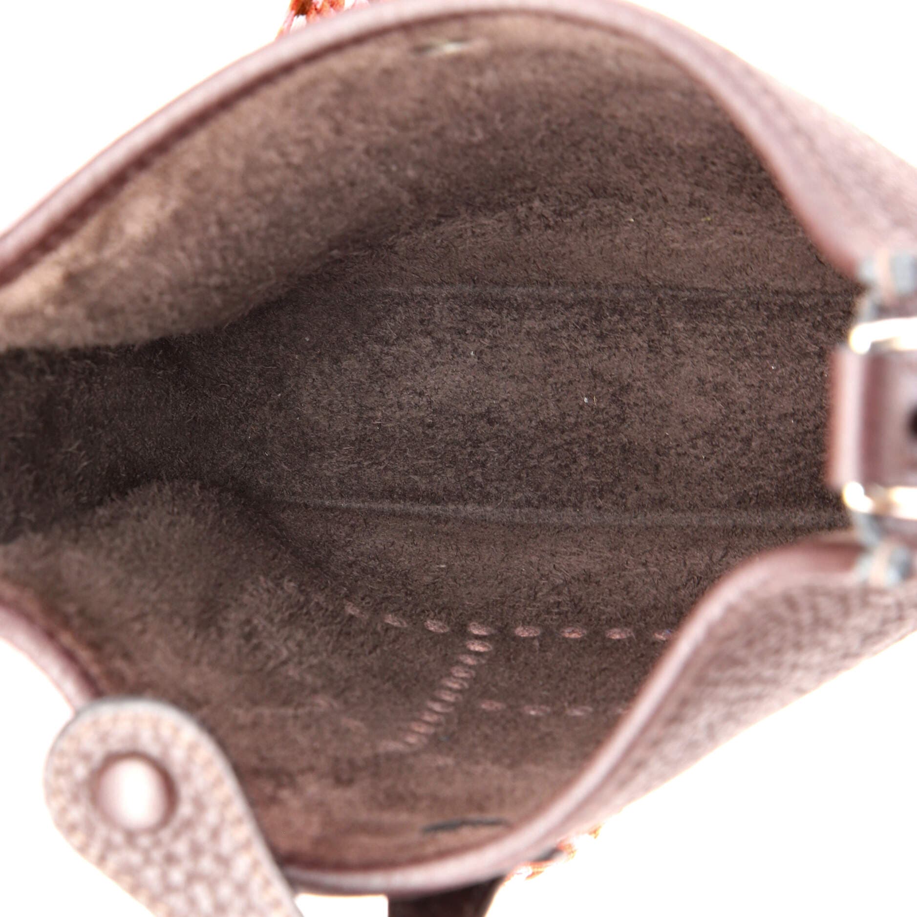 Pre-Owned Hermes Evelyne Bag Gen III Clemence TPM, Alternate, color, Rouge Sellier