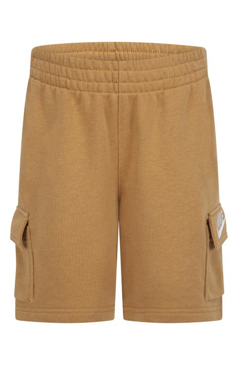 Kids' French Terry Cargo Shorts (Little Kid)