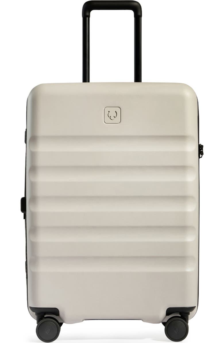 ANTLER Icon Stripe Medium Suitcase, Alternate, color, Taupe