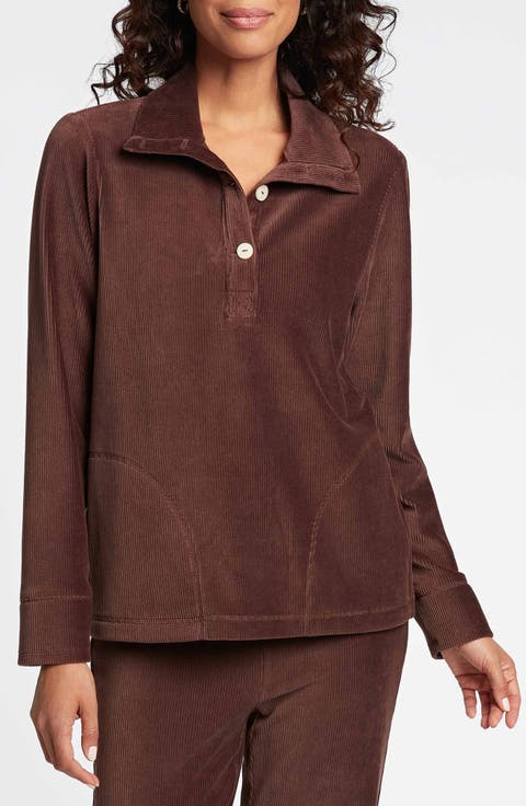 Sammy Corduroy Polo Sweater