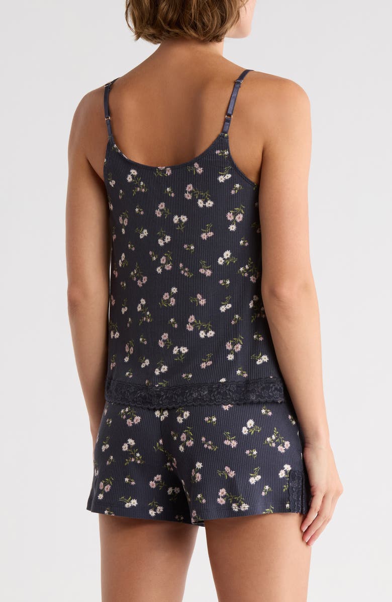 JACLYN Lacy Short Pajamas, Alternate, color, Dainty Ditsy Odyssey Grey